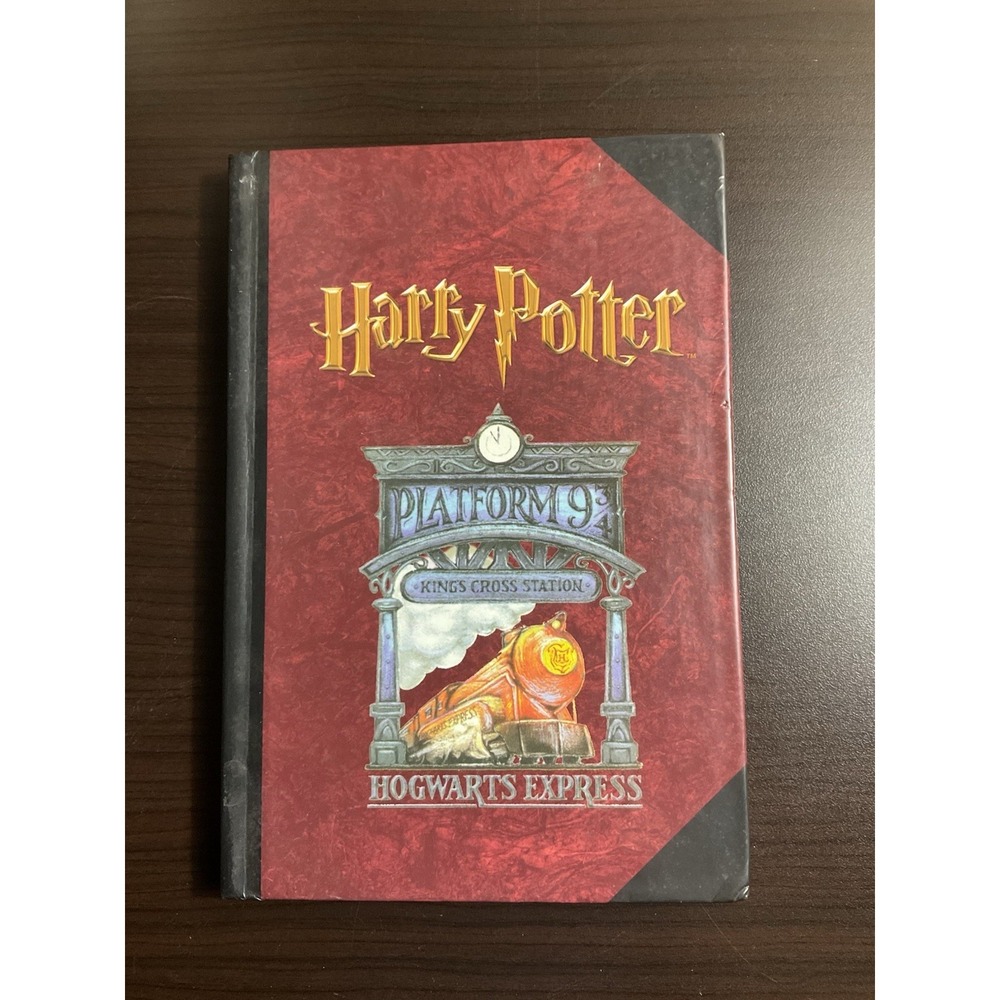 Harry Potter Platform 9 3/4 Hogwarts Express Blank Journal Scholastic 2000